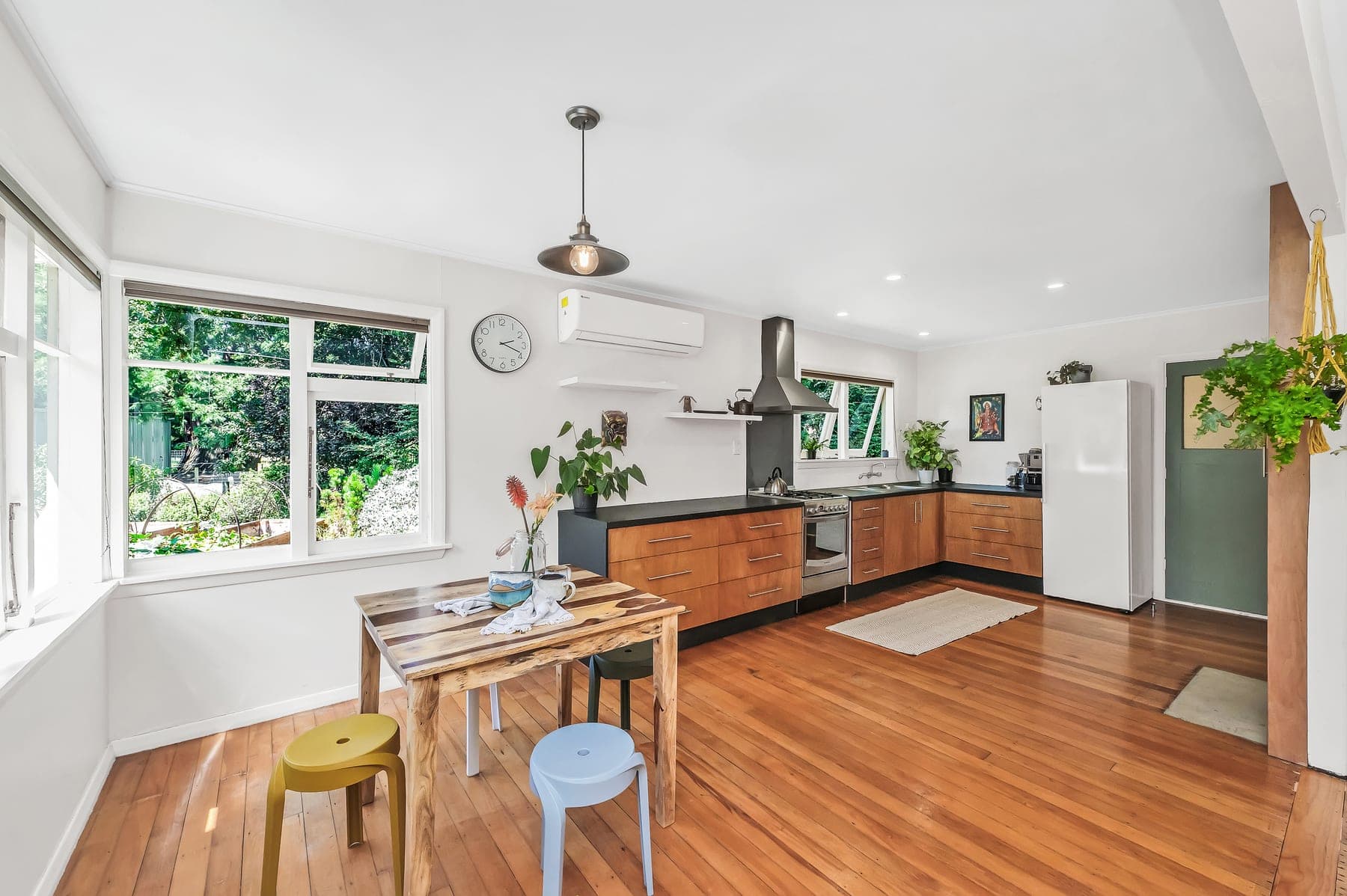 Modern kitchen at Kowai Farmstay